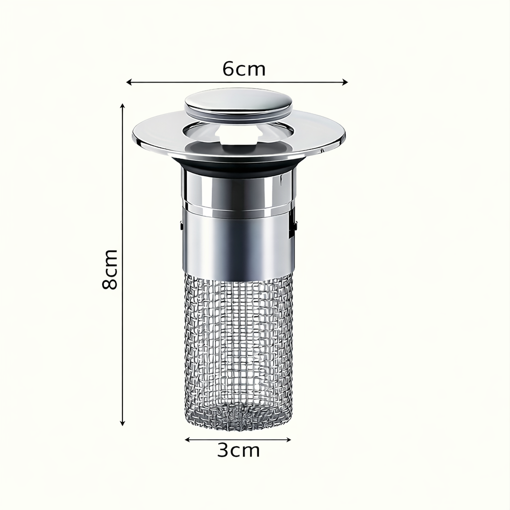 AquaSafe - Uniwersalne sitko do odpływu